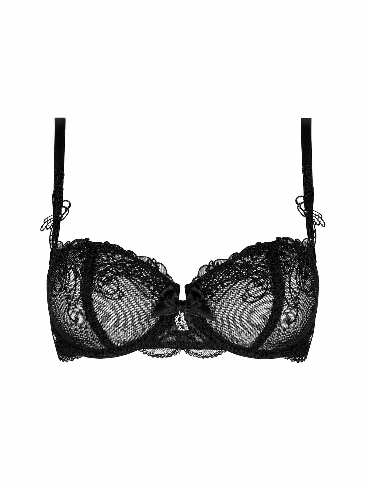 Soir De Venise Demi Cup Vertical Seam Bra
